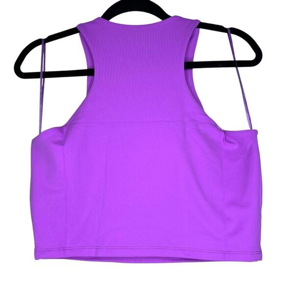 NEW Susana Monaco Racerback Crop Top Snapdragon XLarge - Picture 4 of 6